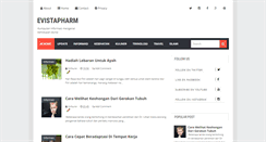 Desktop Screenshot of evistapharm.com
